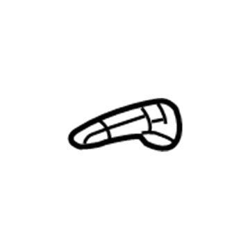 88993066 GM Recline Handle Illustration 1 of 1