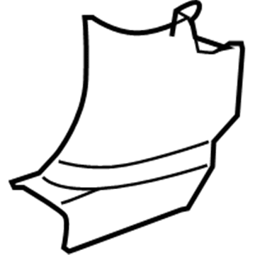 Pontiac 10394839 Cowl Trim