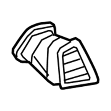 GM 22761489 Air Vent Grille, Driver Side 22761489 GM Air Vent Grille, Driver Side Illustration 1 of 1