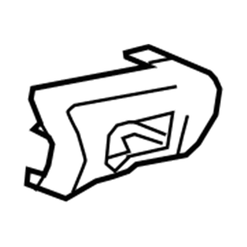 GM 22853608 Switch Bezel, Black 22853608 GM Switch Bezel, Black Illustration 1 of 1