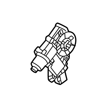 Cadillac 85700697 Window Motor