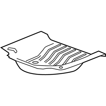 Buick 84201543 Spare Tire Panel