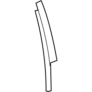 GM 15947545 Applique, Front Passenger Side 15947545 GM Applique, Front Passenger Side Illustration 1 of 1