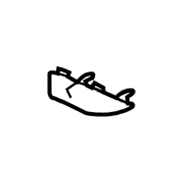GM 88956227 Switch Bezel 88956227 GM Switch Bezel Illustration 1 of 1