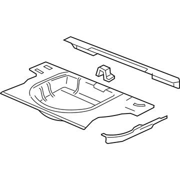 Pontiac Grand Am Floor Pan - 12335383