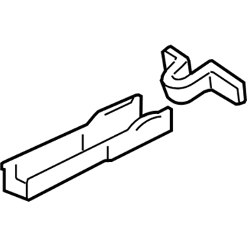 22675590 GM Rail End, Rear Passenger Side Illustration 1 of 1