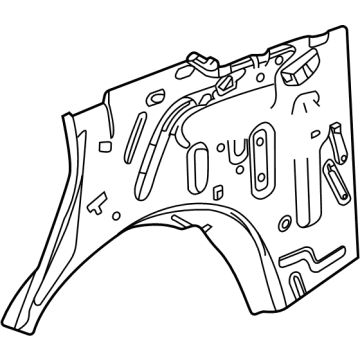 Cadillac 84867954 Inner Panel