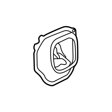GM 84838556 Filler Panel, Rear Inner Driver Side 84838556 GM Filler Panel, Rear Inner Driver Side Illustration 1 of 1