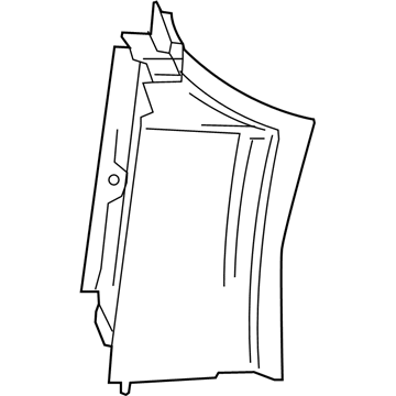 GM 23164442 Seal, Driver Side 23164442 GM Seal, Driver Side Illustration 1 of 1