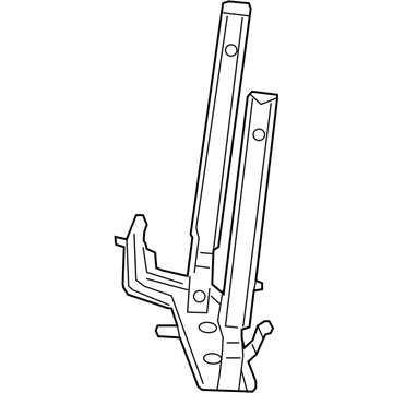 GM 23376721 Lower Bracket, Passenger Side 23376721 GM Lower Bracket, Passenger Side Illustration 1 of 1