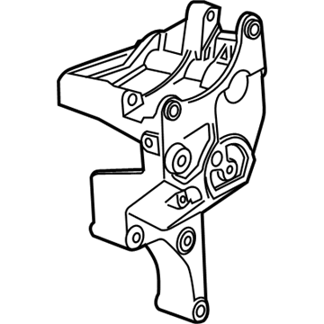 GM 12673871 Mount Bracket 12673871 GM Mount Bracket Illustration 1 of 1