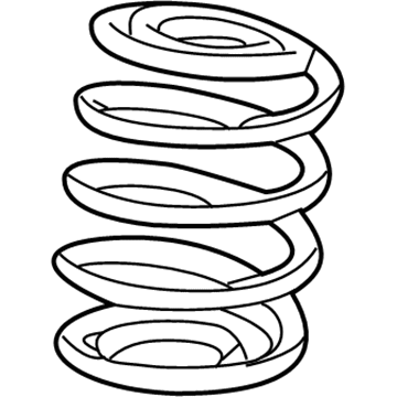 Chevy Malibu Limited Coil Springs - 13312083