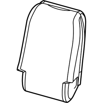Chevy 88978840 Seat Back