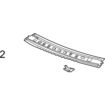 Cadillac 84683466 Windshield Header