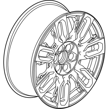 GM 86821924 Wheel, Rear Or Spare 86821924 GM Wheel, Rear Or Spare Illustration 1 of 1