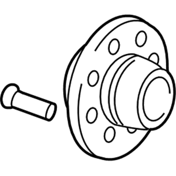 Chevy Silverado 3500 HD Wheel Hub - 23455948