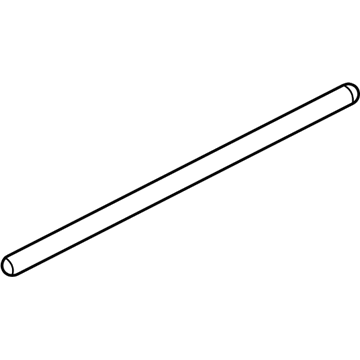 GM 84636204 Belt Molding, Black, Rear Driver Side 84636204 GM Belt Molding, Black, Rear Driver Side Illustration 1 of 1