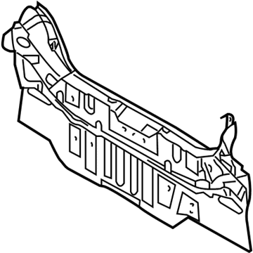 Pontiac 96405834 Rear Body Panel
