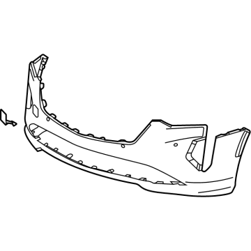 84773611 GM Bumper Cover Illustration 1 of 1