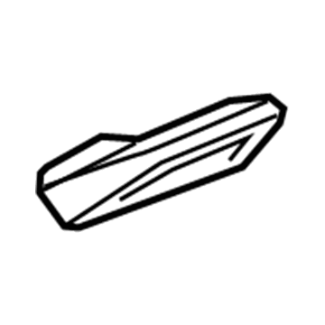 GM 95971081 Adjust Handle 95971081 GM Adjust Handle Illustration 1 of 1