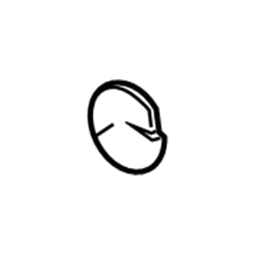 GM 95971307 Recline Lever Cap, Jet Black 95971307 GM Recline Lever Cap, Jet Black Illustration 1 of 1