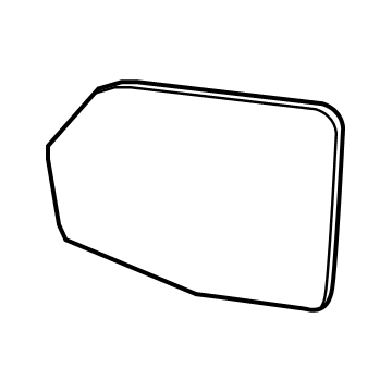 Chevy 84294428 Mirror Glass