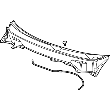 Chevy 26532078 Cowl Grille