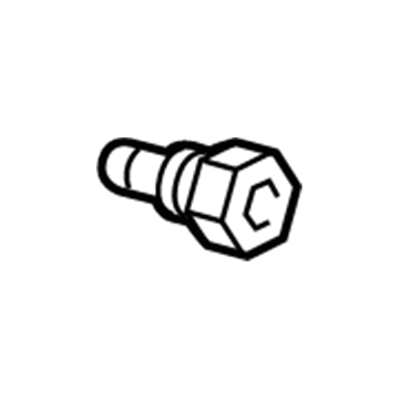 Chevy Radiator Drain Plug - 15781370