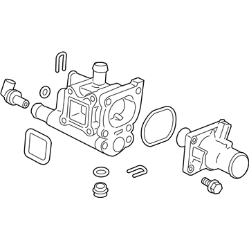 Chevy Cruze Limited Thermostat Housing - 25199824