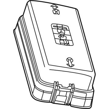 84780858 GM Fuse Box Cover Illustration 1 of 1
