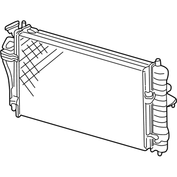 Buick 25731389 Radiator