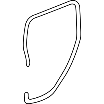 Hummer H2 Door Seal - 25977404