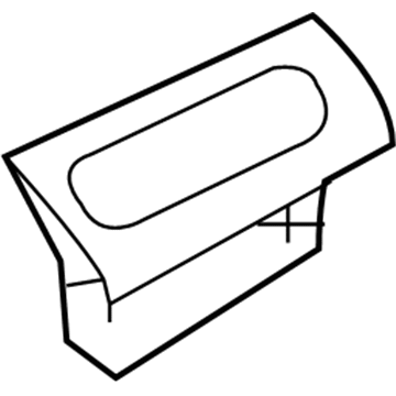 Chevy Aveo Interior Door Handle - 96462191