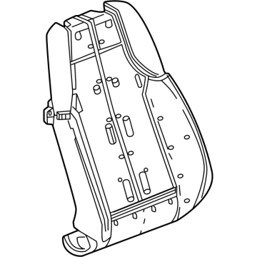 Cadillac 85732326 Seat Back Pad