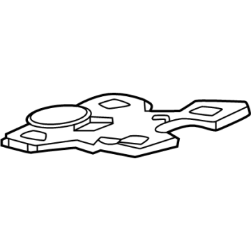 Cadillac 13547235 Vent Chamber