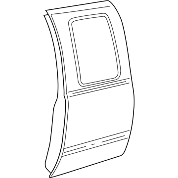 Chevy 25973037 Door Shell