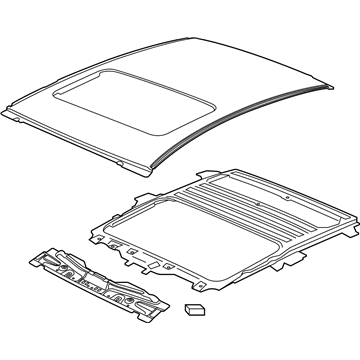 Chevy 92292183 Roof Panel