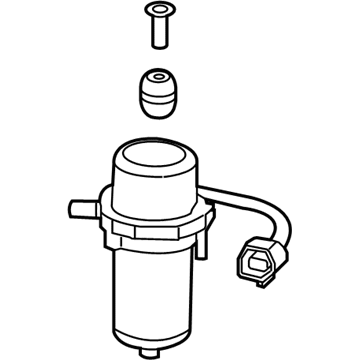 Chevy Brake Booster Vacuum Pump - 22990902