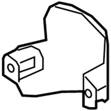 84360048 GM Auxiliary Pump Shield, Lower Illustration 1 of 1