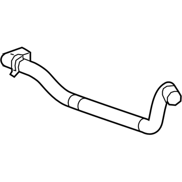 GM 23323532 Tube Assembly 23323532 GM Tube Assembly Illustration 1 of 1