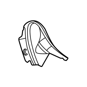 Chevy 84987349 Recline Cover