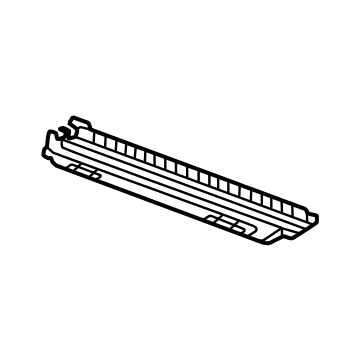 GM 84111056 Cover, Seat Adjuster/Recliner, Black, Front 84111056 GM Cover, Seat Adjuster/Recliner, Black, Front Illustration 1 of 1
