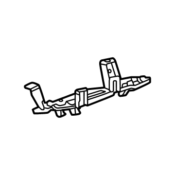 GM 84693703 Bracket, Seat Adjuster/Recliner, Front 84693703 GM Bracket, Seat Adjuster/Recliner, Front Illustration 1 of 1