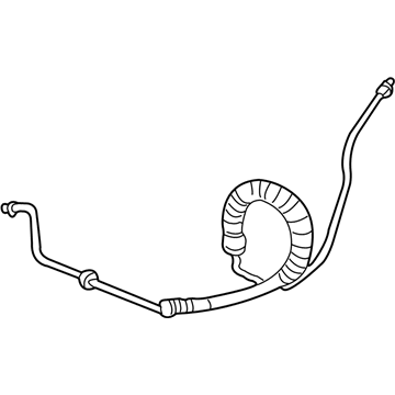 GM 15777622 Power Steering Pressure Hose 15777622 GM Power Steering Pressure Hose Illustration 1 of 1