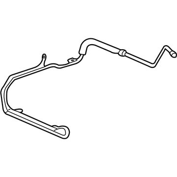 GM 15777624 Power Steering Cooler 15777624 GM Power Steering Cooler Illustration 1 of 1