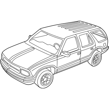 Chevy 15956709 Stripe Tape