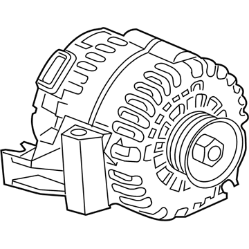 20757890 GM Alternator Illustration 1 of 1