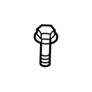 Chevy 11570136 Fender Bolt