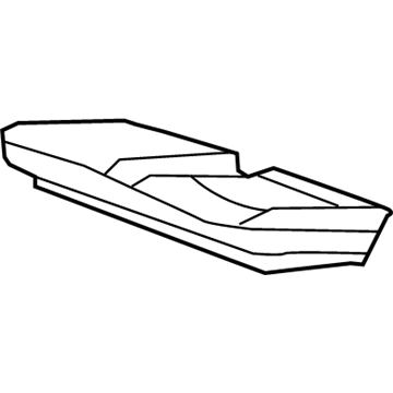 GM 20864970 Cushion Cover, Front Driver Side 20864970 GM Cushion Cover, Front Driver Side Illustration 1 of 1