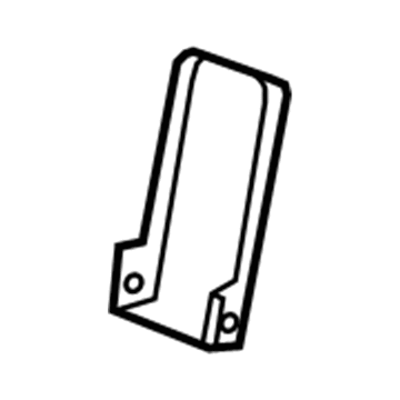 GM 25963935 Armrest Cover, Titanium, Rear Center Driver Side 25963935 GM Armrest Cover, Titanium, Rear Center Driver Side Illustration 1 of 1